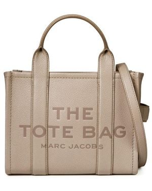 Marc Jacobs Small Leather Tote Bag - Brown
