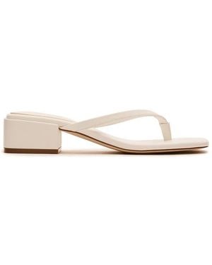 Steve Madden Flip Flops - Natural