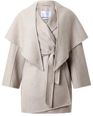 Max Mara Mxm Detto Pea Coat - Grey