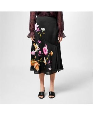 Ted Baker Ted Pnldtl Mdskrt Ld99 - Black