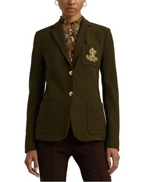 Ralph Lauren Bullion Jacquard Blazer - Green