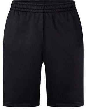 Off-White c/o Virgil Abloh Fleece Relaxed Fit Jogger Shorts - Blue