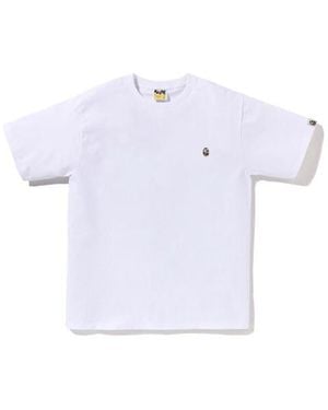 A Bathing Ape Bape 1 Point Tee Sn63 - White