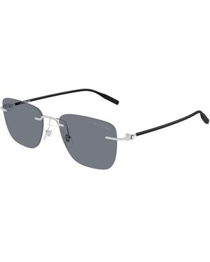 Montblanc Mb0470S Aviator Sunglasses - Black