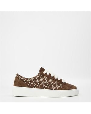 NUMERIS Cushioned Trainers - Brown