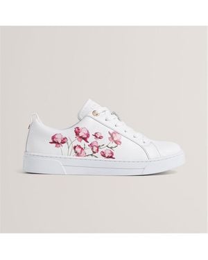 Ted Baker Ted Print Trainer - Pink