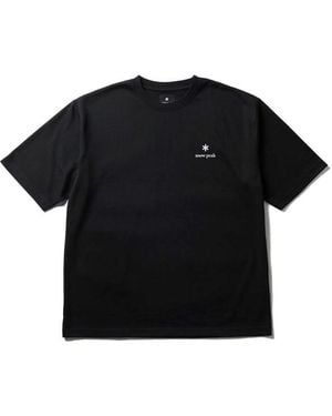 Snow Peak Nsd Logo Short Sleeve T-Shirt - Black