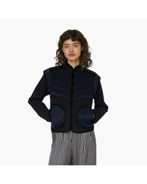 Stella Nova Moon And Star Embroidered Jacket - Blue