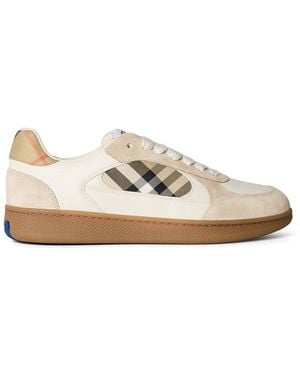 Burberry Terrace Trainers - Natural