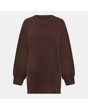 Varley Mae Boyfriend Sweatshirt - Brown