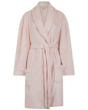 Ted Baker Fluffy Dressing Gown - Pink