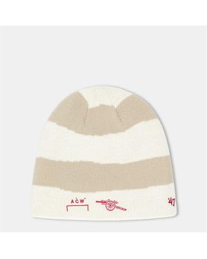 A_COLD_WALL* X Arsenal Fc Gillespie Beanie - White