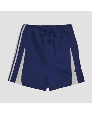 Y-3 French Terry Cutline Shorts - Blue