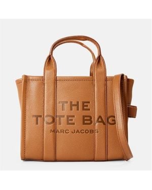 Marc Jacobs The Leather Small Tote Bag - Brown