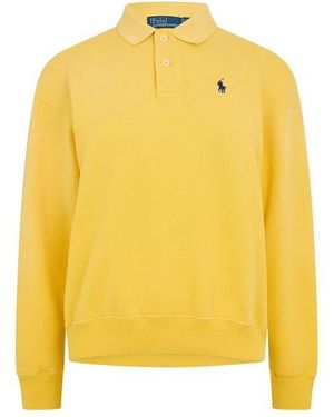 Polo Ralph Lauren Long Sleeve Crew Sweatshirt - Yellow
