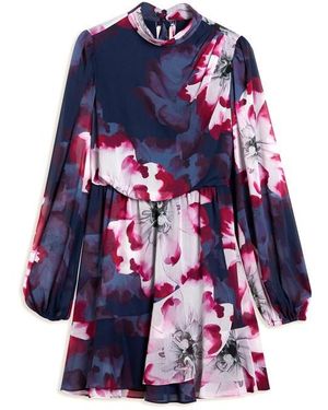 Ted Baker Ted Aracely Dress Ld44 - Purple