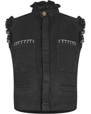 seventy + mochi Knit Tank Top - Black