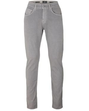 7 For All Mankind Straight Leg Jeans - Grey