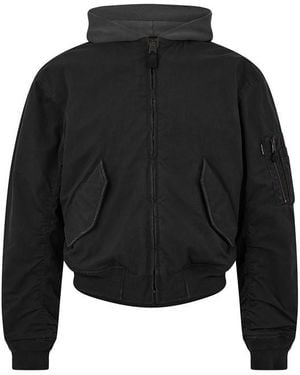 Balenciaga Bal Hooded Bmbr Sn63 - Black