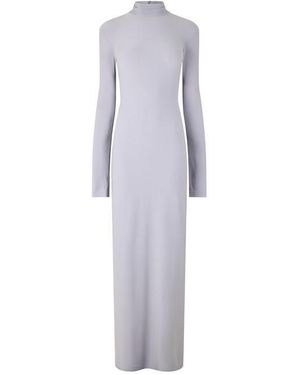 Norma Kamali Nk T Nck Maxi Ld63 - Grey