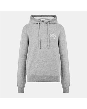 Jacob Cohen Textured Knitted Hoodie - Grey