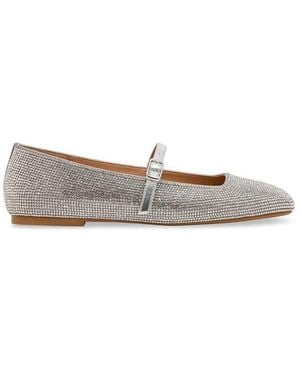 Steve Madden Ezri Ballet Court Shoes - Grey