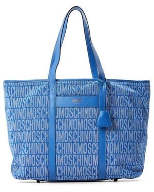 Moschino Accessories Tote Bag - Blue