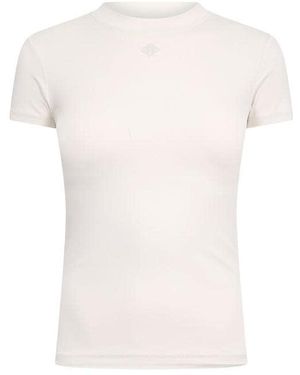 The Couture Club Sculpting Stretch Emblem Baby T-Shirt - White