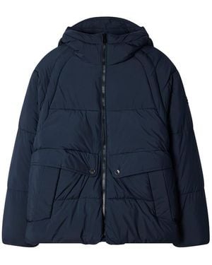 Paul Smith Down Raglan Medium Puffer Jacket - Blue