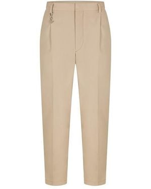 Prada Straight Leg Trouser - Natural