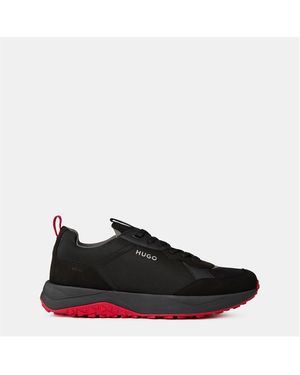 HUGO Kane Runners Trainers - Black