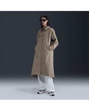 Nike Sportswear Collection Loose Twill Trench Coat - Blue
