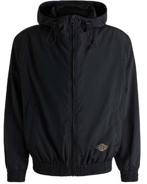 HUGO Benji2521 Windbreaker Jacket - Black
