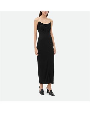 Bottega Veneta Viscose Jersey Dress - Black