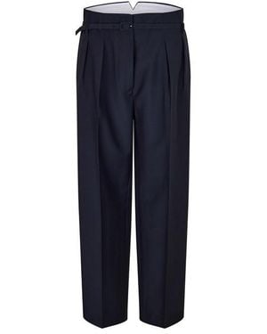 Prada Maxi Skirts Ld64 - Blue