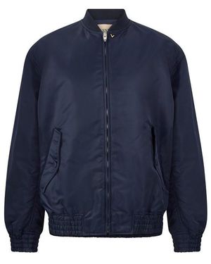 Valentino Val Nylon Parka Sn64 - Blue
