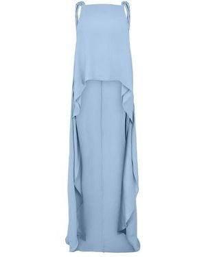 Cult Gaia Dipped Hem Top - Blue