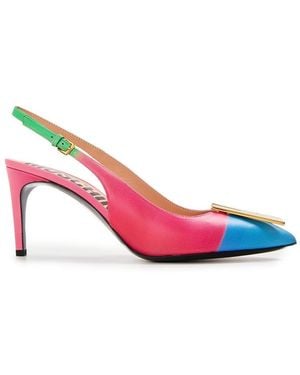 Moschino Stiletto Court Shoes - Pink