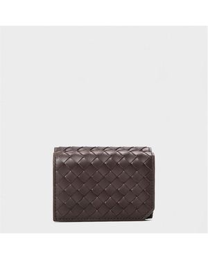 Bottega Veneta Picollo Billfold Wallet - Grey