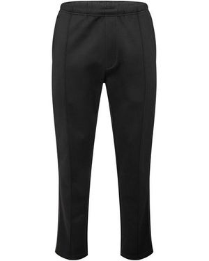 Prada Hybrid Open Hem Woven Tracksuit Joggers - Black