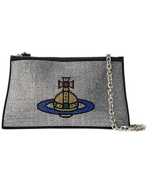 Vivienne Westwood Viv Flat Zip Ctch Ld61 - Grey