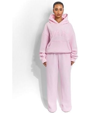Mars the Label Varsity Hoodie - Pink