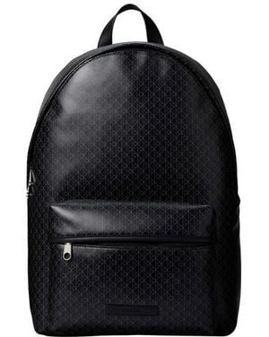 Calvin Klein Aop Coated Backpack - Black