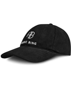 Anine Bing Jeremy Baseball Cap - Black