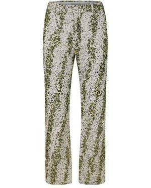Bottega Veneta Straight Trousers - Grey