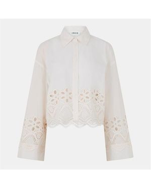 EDITED Sophia Blouse - White