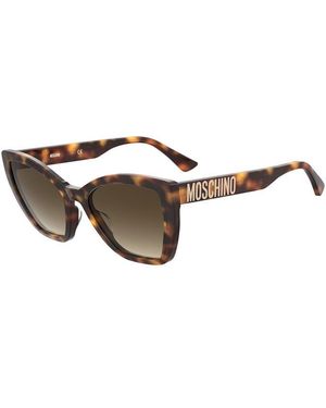 Moschino Round Sunglasses - Brown