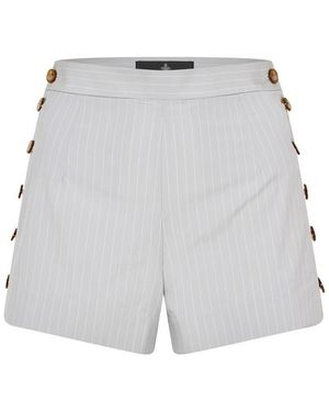 Vivienne Westwood Viv Button Short Ld54 - Grey