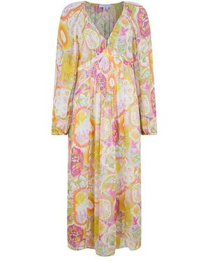 Never Fully Dressed Mosaic Reign Dress - White