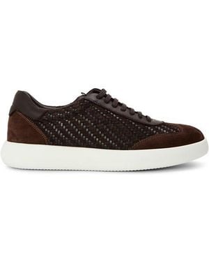 Brioni Olympia Trainers Low-Top Trainers - Brown